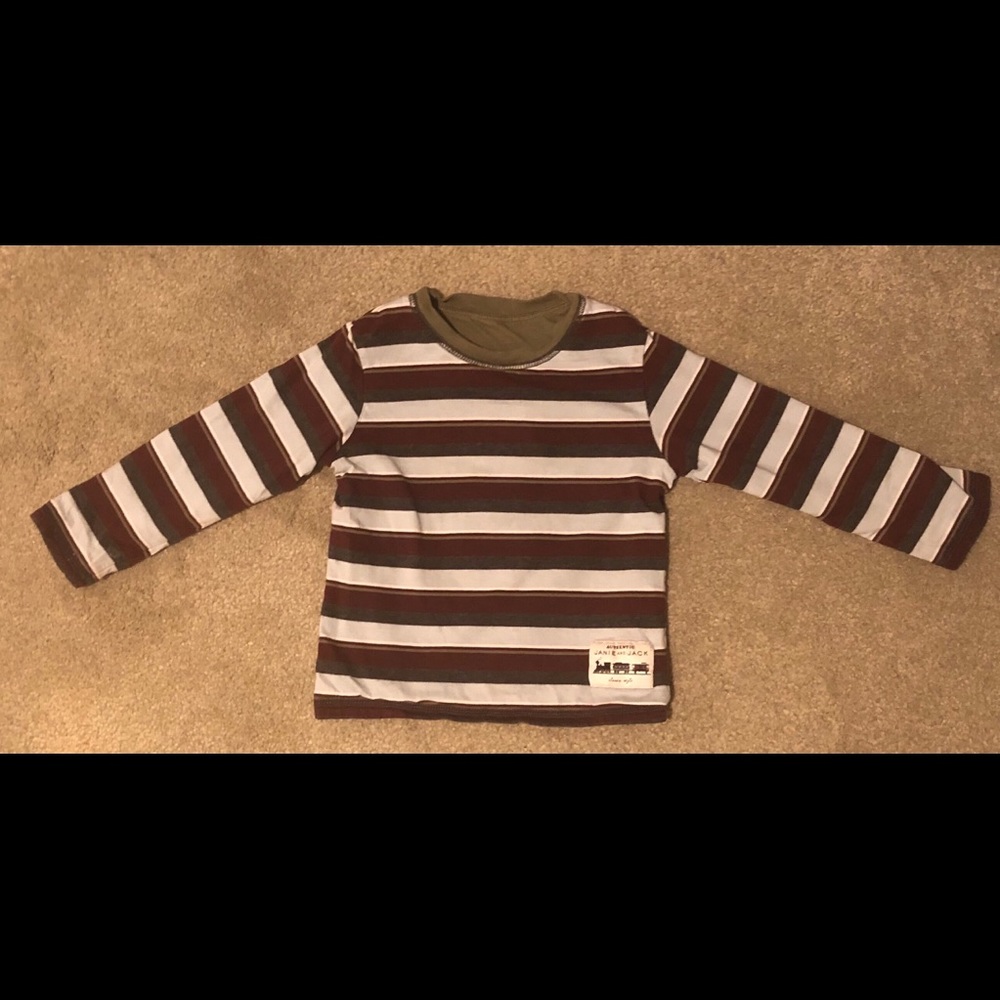 Janie and jack reversible boys shirt 2T